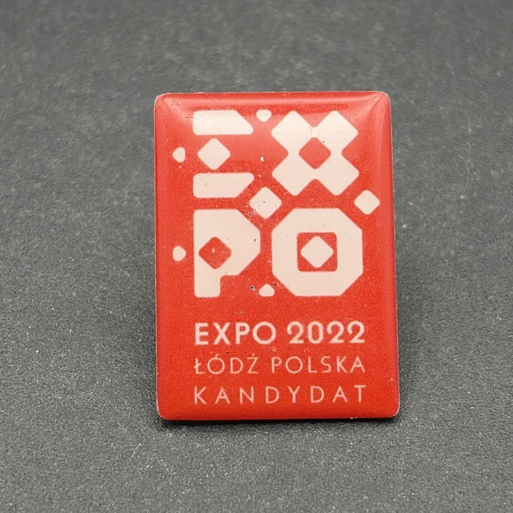 2022 Expo Lodz Polska‎ Kandydat Lapel Hat Pin